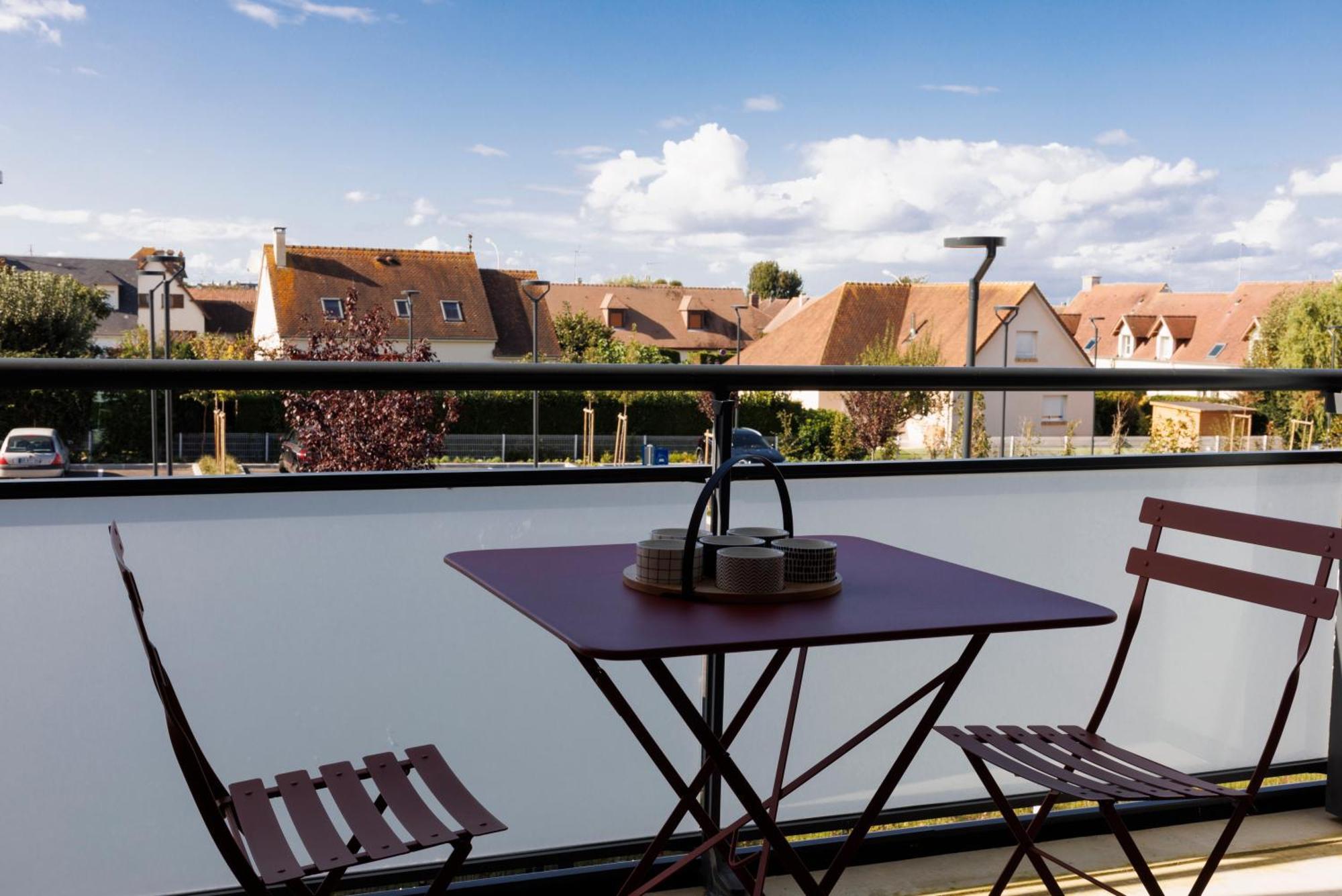 Les Boreales - Appart'Hotel & Restaurant Villers-sur-Mer Exterior photo